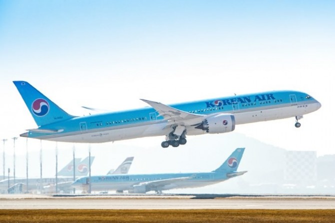 대한항공이 에어버스 스카이와이즈 디지털 솔루션을 도입, 항공기 운영 효율성을 높인다. 사진=대한항공