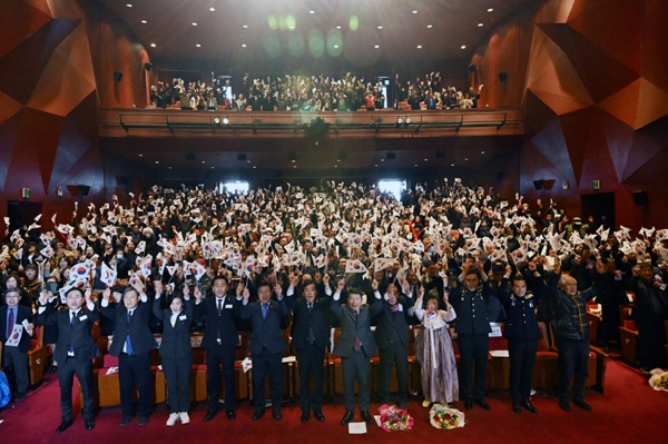 구리시, 제105주년 3.1절 기념식 행사 개최. 사진=구리시