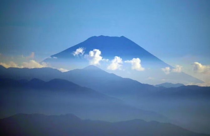 일본 후지산 전경. 사진=로이터