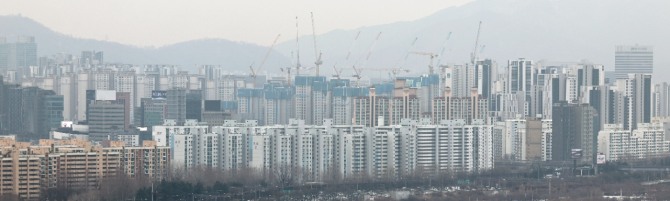 서울 시내 아파트 밀집 지역. 사진=뉴시스