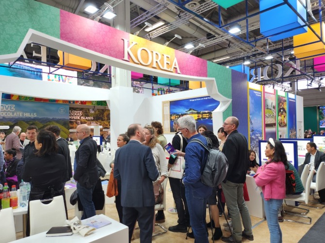 한국관광공사는 지난 5∼7일 독일 베를린 국제관광박람회(ITB 박람회)에 참가해 한국 관광을 홍보했다고 11일 밝혔다. 사진=연합뉴스