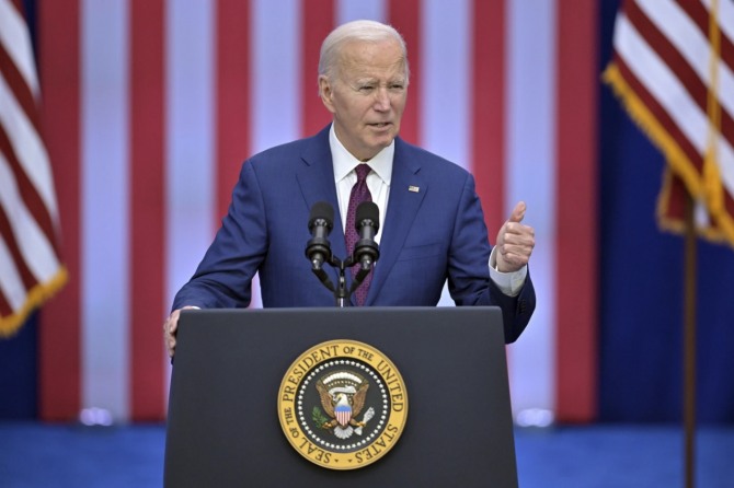 조 바이든 미국 대통령이 11일(현지 시간) 2025 회계연도 예산안을 공개했다. 사진=AP/연합뉴스