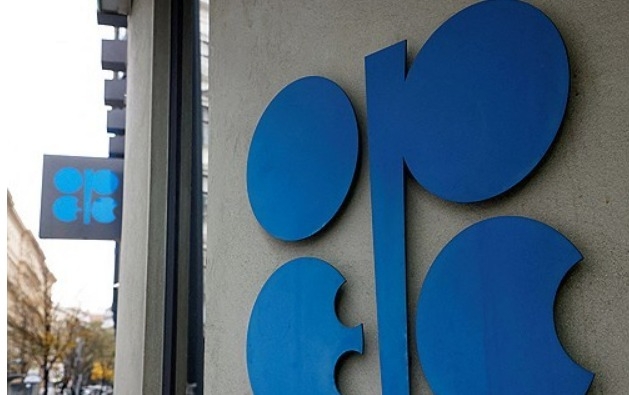 2023년 11월20일 석유수출국기구(OPEC) 본사 건물 밖의 로고     사진=로이터/연합뉴스