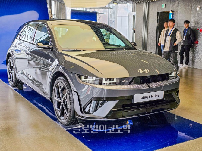 현대자동차 아이오닉5 N라인. 사진=글로벌이코노믹