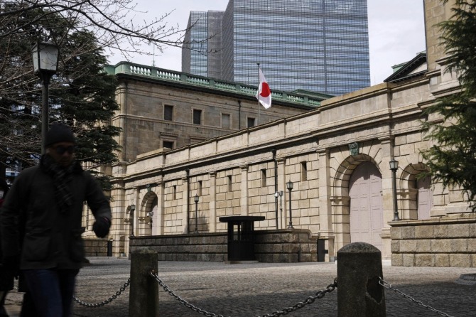 일본 도쿄에 위치한 일본은행(BOJ) 전경. 사진=AP뉴시스