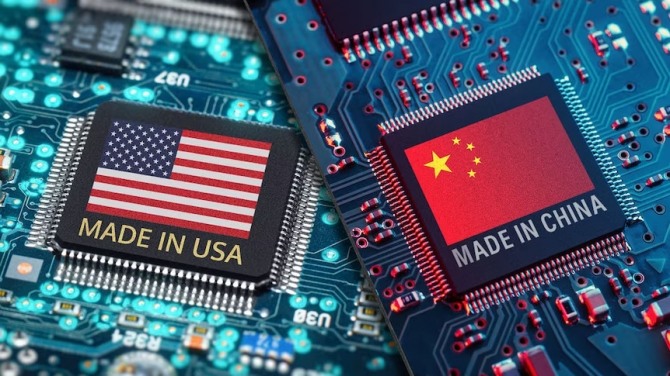 미국 정부가 한국에 이미 중국에 수출된 반도체 장비에 대한 서비스와 부품 추가 제공 통제 등에 협력해 달라고 요구했다. 사진=ABC 뉴스