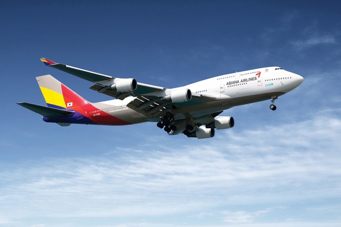 아시아나항공 보잉 747 여객기. 사진=아시아나항공