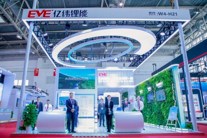 중국 배터리 제조업체 EVE 에너지  사진=EV 에너지