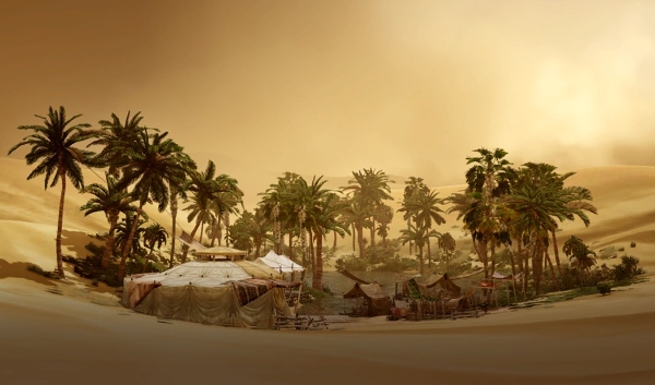 검은사막 모바일 신규서버 '오아시스' 콘셉트 이미지. 사진=펄어비스
