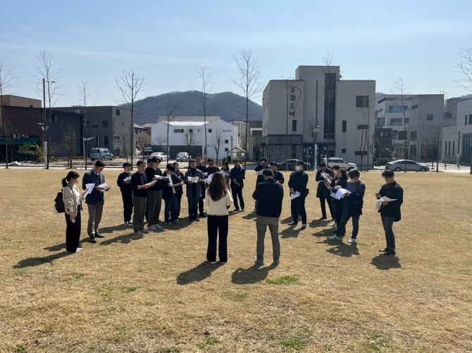 이천시 도자예술마을 복합문화시설 설계공모 현장 방문. 사진=이천시