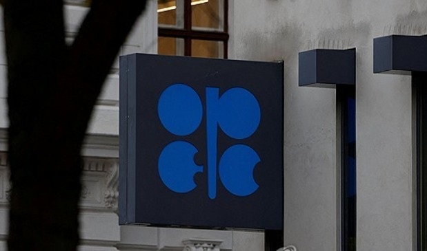 오스트리아 빈의 석유수출국기구(OPEC) 본사 건물 밖의 로고. 사진=로이터