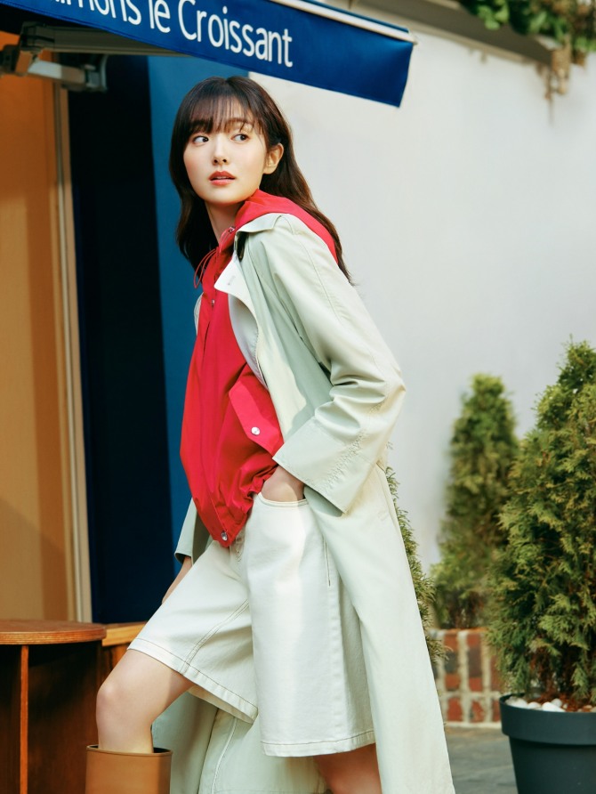 빈폴이 ‘익숙한 새로움’을 테마로 한 브랜드 캠페인을 진행한다. 사진은 배우 김혜준. / 사진=삼성물산 패션
