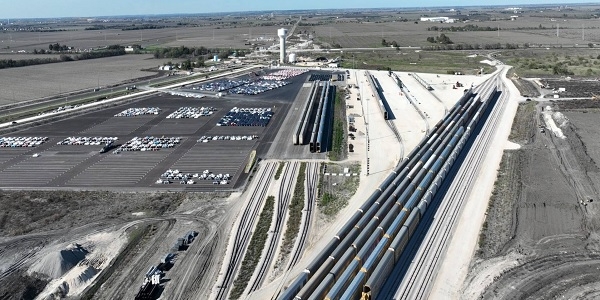 솔브레인이 삼성전자 반도체 파운드리 공장이 신설되는 미국 텍사스주 테일러에 토지를 매입했다는 지역언론 보도가 나왔다. RCR 테일러 물류단지 전경.