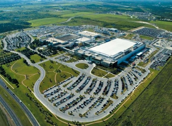 미국 텍사스주 오스틴시에 위치한 삼성전자 반도체 공장 전경. 사진=삼성전자