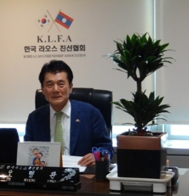 오명환 한국­ 라오스 친선협회 회장.