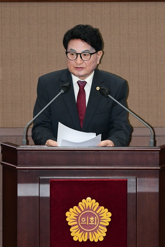 홍국표 서울시의원. 사진=서울시의회