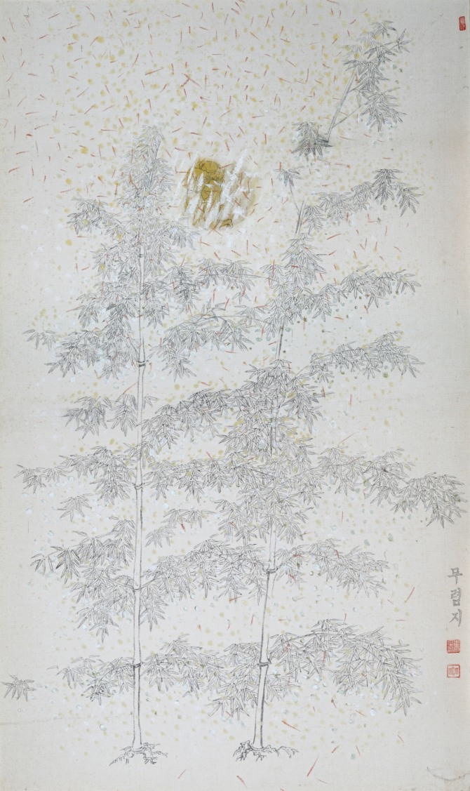 최성숙 작 빛나는 아침, 1984