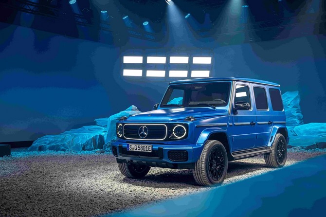 벤츠 G-클래스의 첫 번째 순수 전기차 ‘올 뉴 메르세데스-벤츠(All-New Mercedes-Benz) G 580’ 사진=벤츠