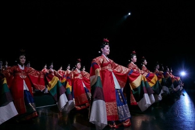 벽사 정재만 서거 10주기 추모공연(태평무)