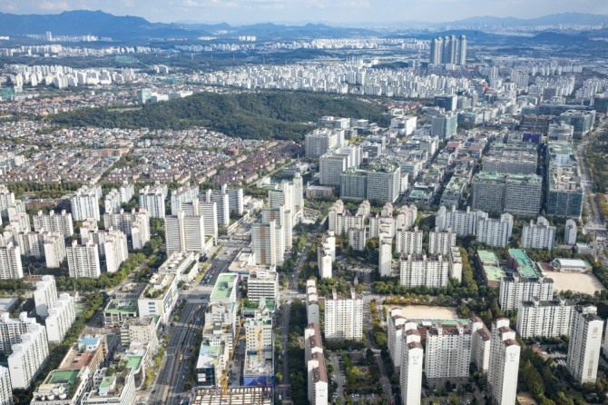 1기 신도시 고양시 일산 전경. 사진=연합뉴스