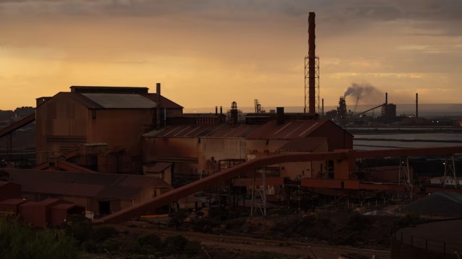호주 와얄라 제철소가 7주째 철강 생산을 중단하고 있다. 사진=로이터