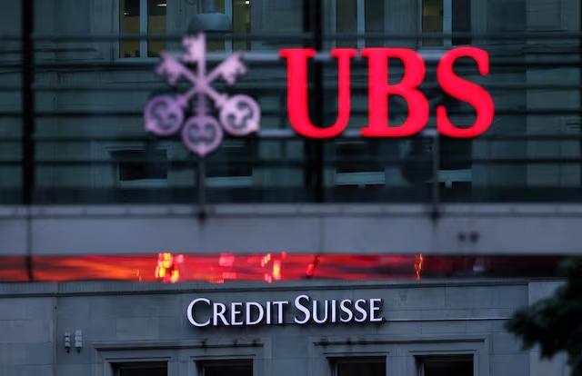 UBS는 크레디트스위스를 인수한 후 1분기 순이익이 2배 이상 증가한 것으로 나타났다. 사진=로이터