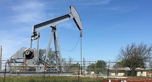 2016년 4월 7일 미국 오클라호마 주 벨마에 위치한 석유 펌프 잭이 보인다. 사진=로이터/연합뉴스 