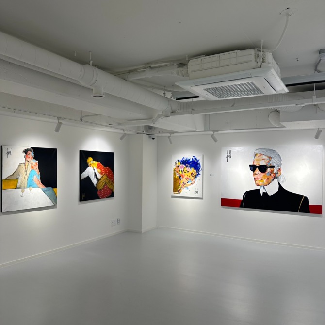 사랑, 다비드 자맹展 전시장면.