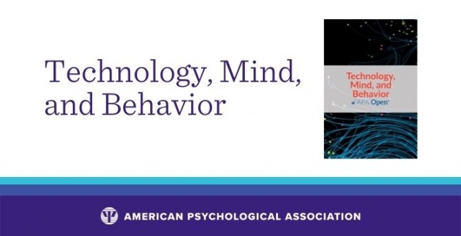 미국 심리학회(APA)가 발간하는 국제 심리학 학술지 ‘기술·정신·행동(TMB)'. 사진=APA
