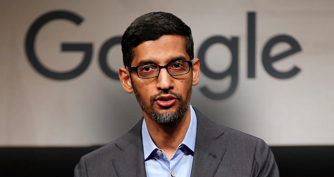 순다르 피차이 구글 최고경영자(CEO). 사진=로이터
