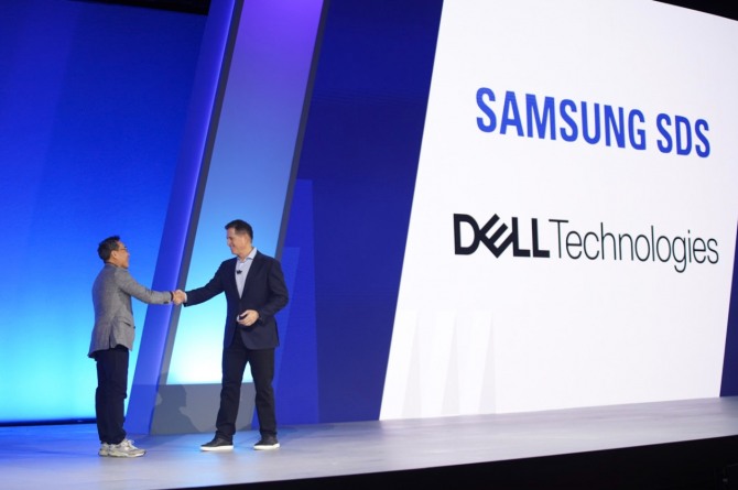 황성우 삼성SDS 대표이사가 '델 테크놀로지스 월드(Dell Technologies World) 2024'에 참석해 기조연설에 참여했다. 사진=삼성SDS