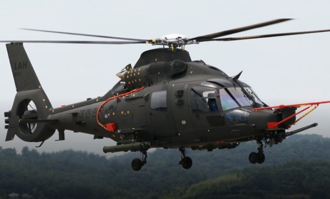 한국항공우주산업(주)이 인도의 경무장 헬기 '프라찬드'에 도전한다.