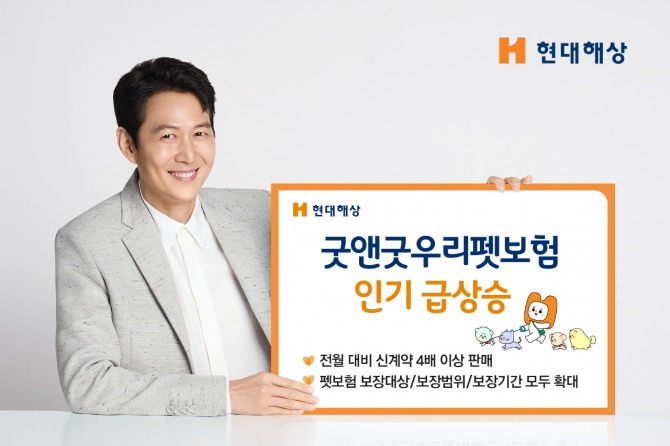 현대해상의  ‘굿앤굿우리펫보험’이 개정후 소비자들의 선택을 받고있다. 사진=현대해상