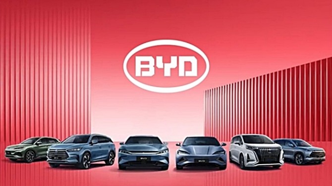 BYD 전기자동차 라인업 사진=BYD