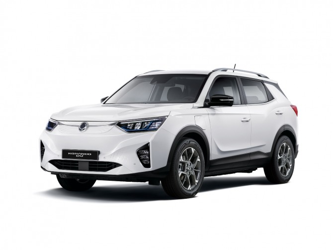 KGM 전기SUV '코란도 EV'. 사진=KGM