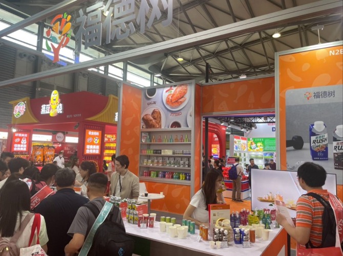 푸드나무가 지난 5월 28일부터 30일까지 중국 상하이에서 개최된 ‘2024년 상하이 국제식품박람회’에 참가했다. / 사진=푸드나무