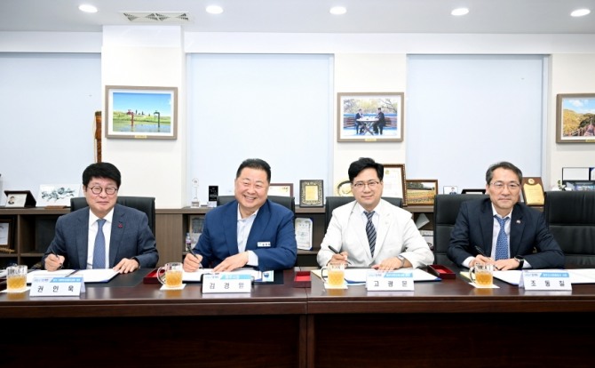 ‘2024년 파주형 지(G)-하우징 사업’ 위한 MOU 체결 못습. 사진=파주시