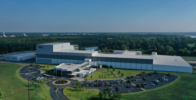 미국 테네시 멤피스에 있는 효성중공업의 초고압변압기 공장 전경. 사진=효성중공업