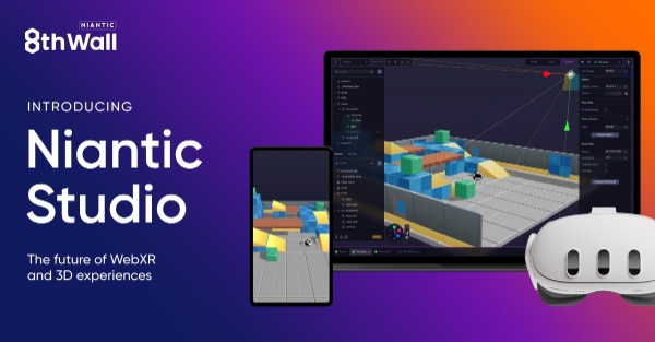 나이언틱과 에이스월이 개발한 웹 기반 확장현실(XR) 콘텐츠 개발 툴 '나이언틱 스튜디오'. 사진=나이언틱
