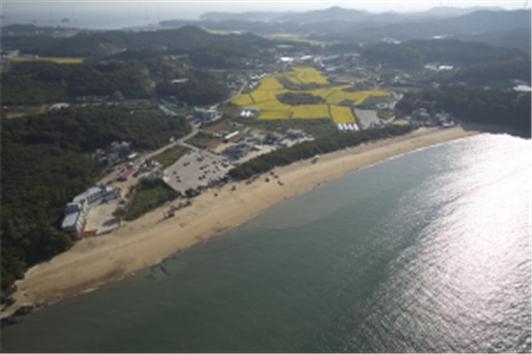 옹진 서포리 해수욕장. 사진=옹진군