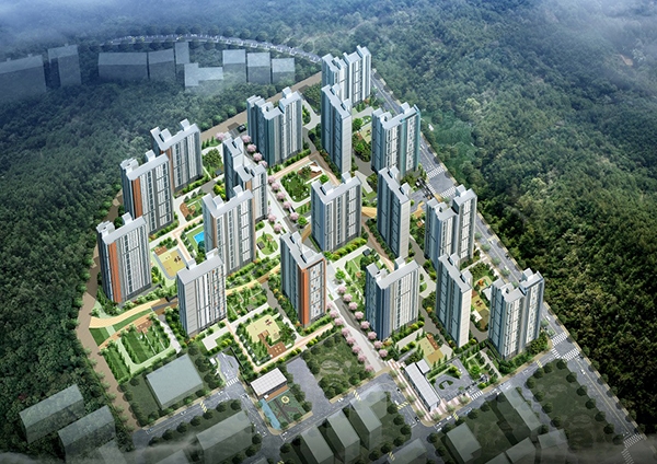 원당1구역 재개발 조감도. 이미지=고양시
