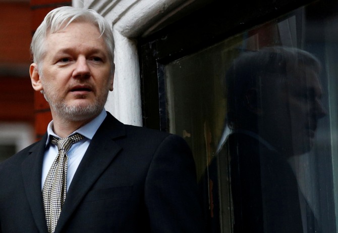 폭로 전문 웹사이트 '위키리크스' 창립자 줄리안 어산지. 사진=로이터