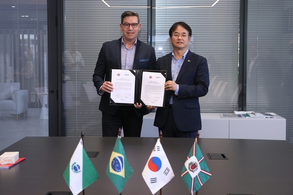 고양특례시-쿠리치바시 우호협력협정(LOI) 체결. 사진=고양시