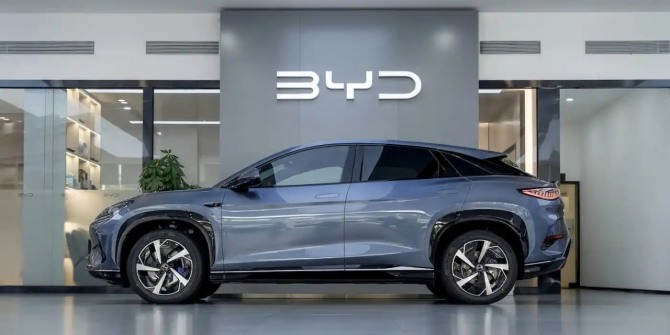 BYD Sea Lion 07 전기 SUV. 사진=BYD