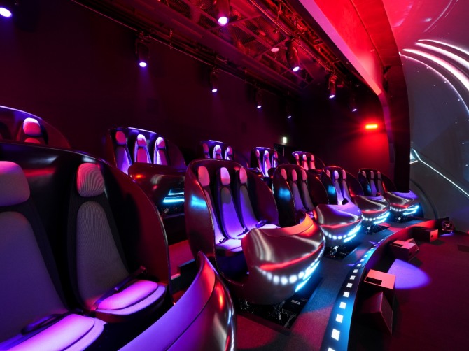 현대 모터스튜디오 고양 4D 라이드 메인쇼 공간 전경. 사진=현대차