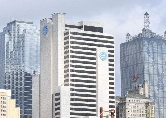 미국 텍사스주 댈러스에 있는 AT&T 본사. 사진=AT&T