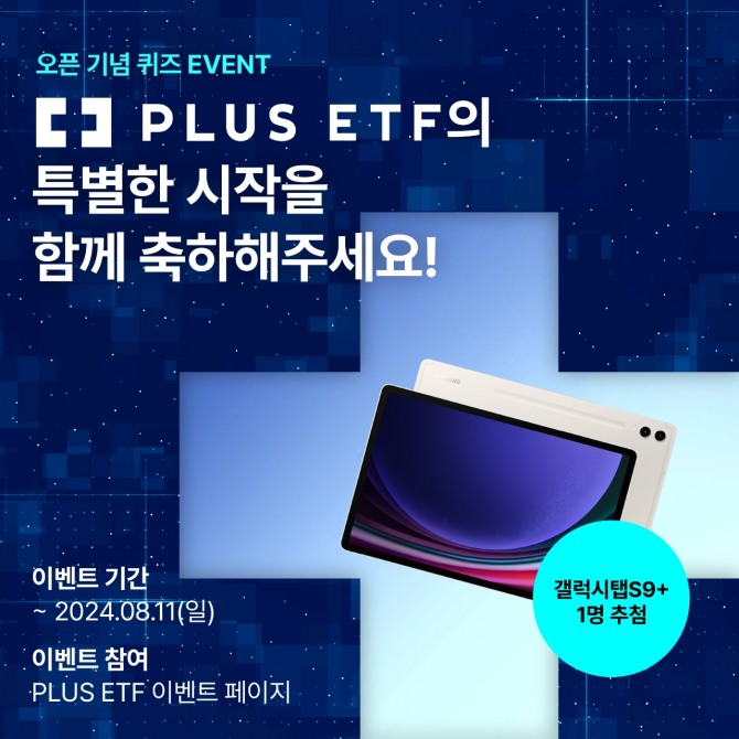 한화자산운용은 새로운 ETF(상장지수펀드) 브랜드인 'PLUS'를 출범하고 기념 이벤트를 진행한다고 24일 밝혔다. 사진=한화자산운용