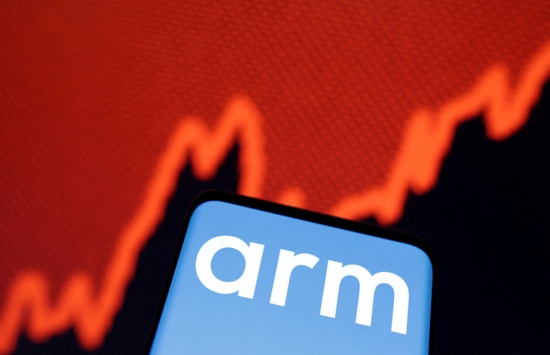 ARM 로고. 사진=로이터