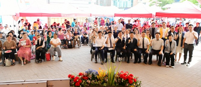 지난 10일 열린 사랑의 짜장 나눔 행사. 사진=안산시