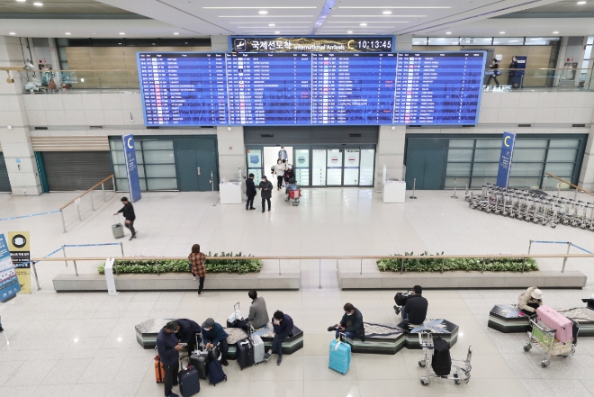 인천국제공항 제1여객터미널 입국장 전경. 사진=인천국제공항공사